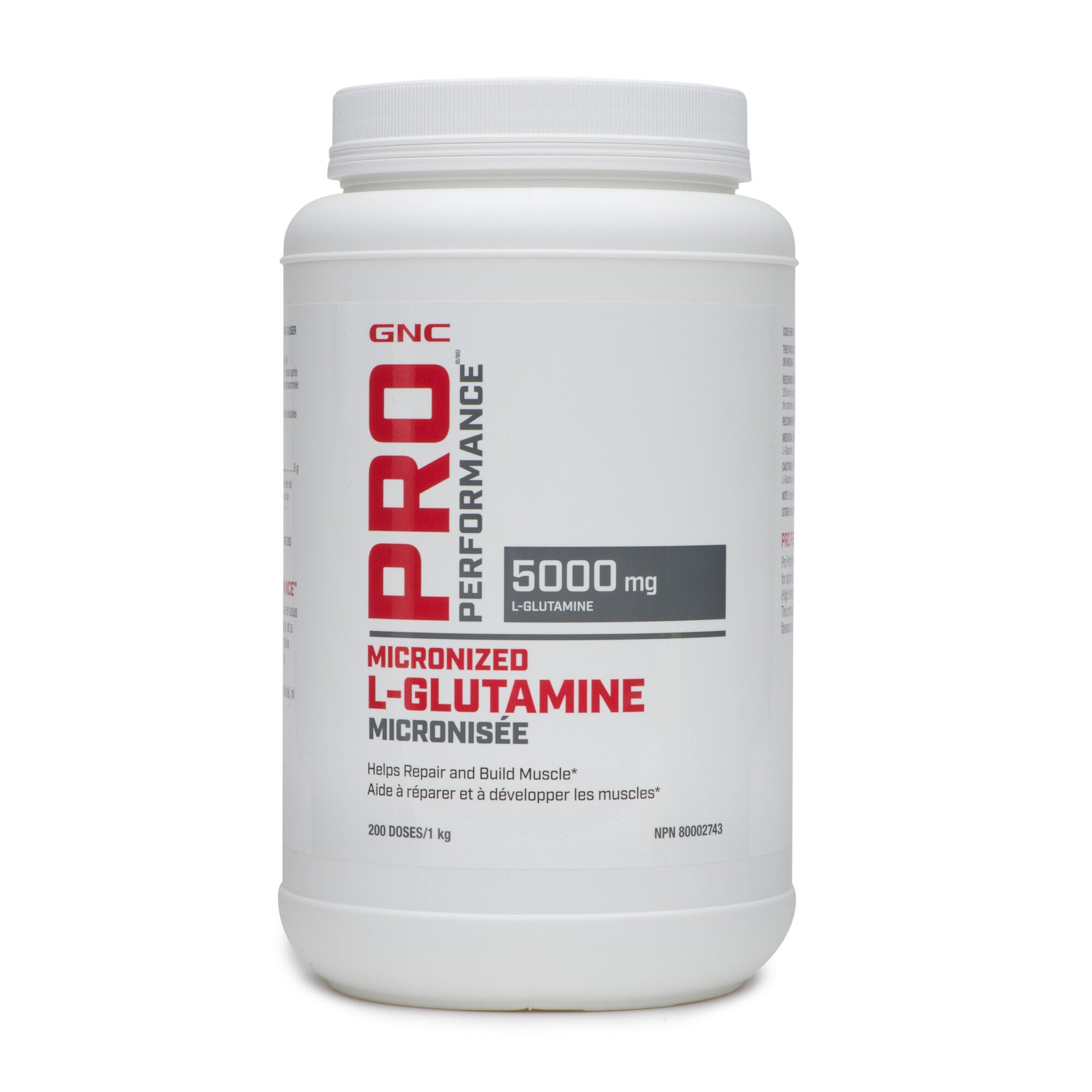 MICRONIZED L-GLUTAMINE  | GNC